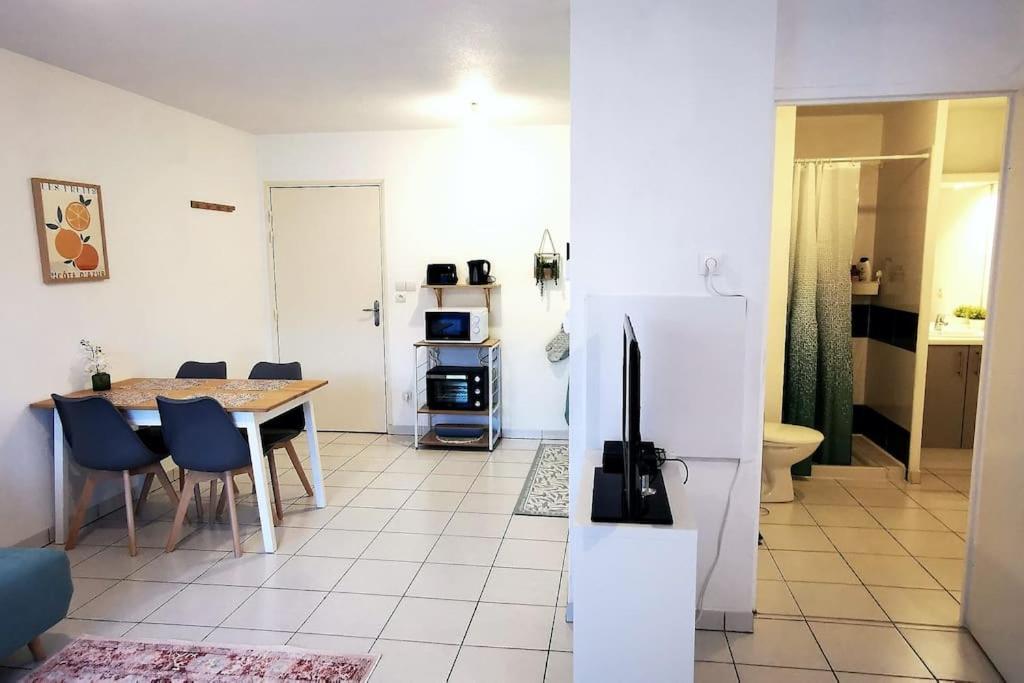 Grand Studio Lumineux Et Sa Terrasse Au Calme Toulouse Kültér fotó